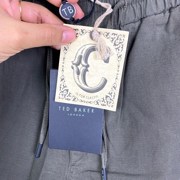 Ted Baker Mangal Classic Drawstring Chinos Long - Picture 9 of 11